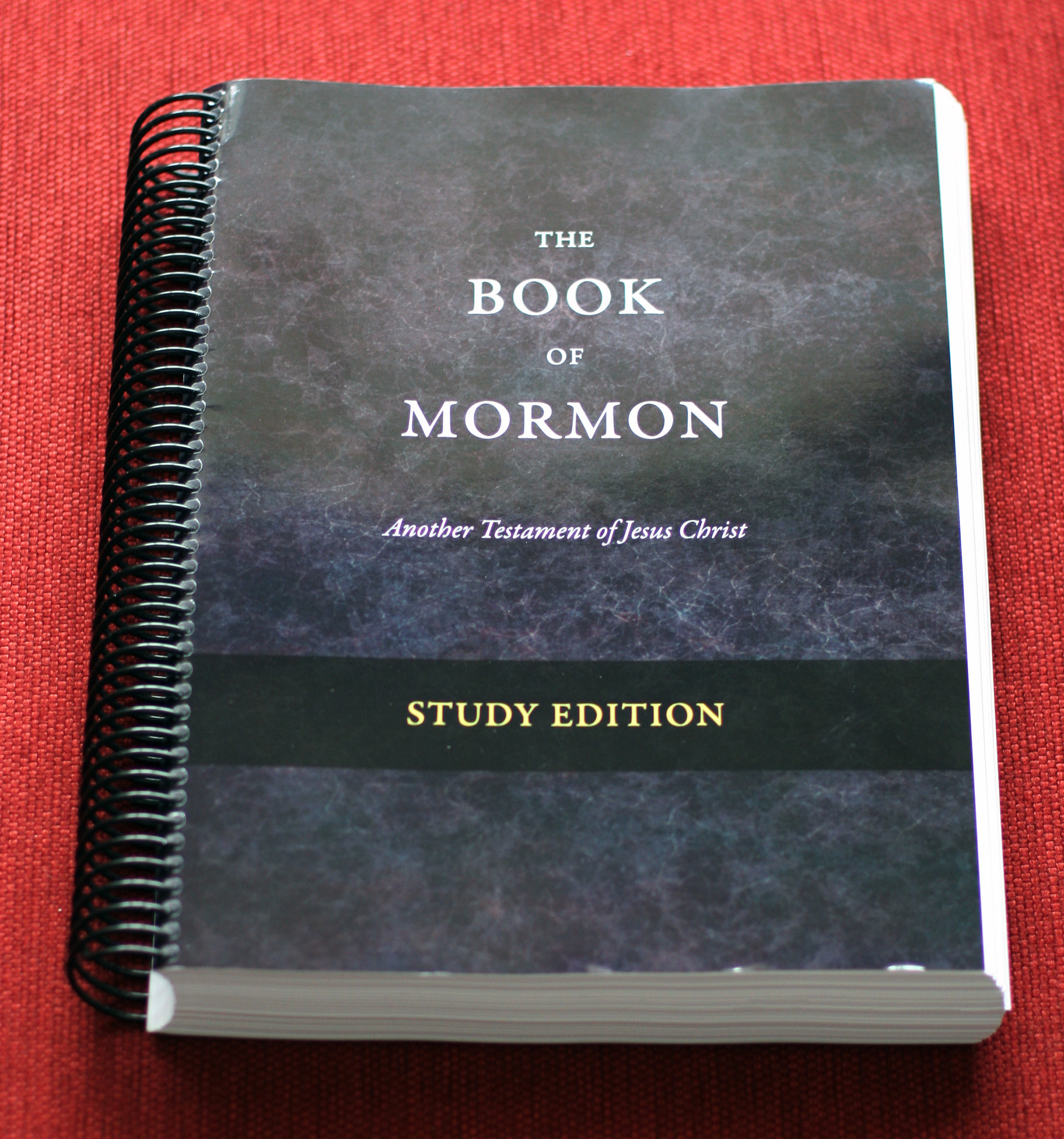 The Book Of Mormon Study Edition Ben Crowder